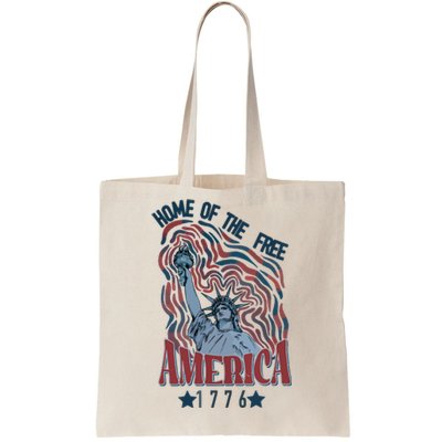 Retro 4th Of July Tote Bag