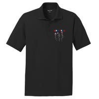 Radiology 4th Of July Rad Tech Xray Tech Skeleton Patriotic PosiCharge RacerMesh Polo