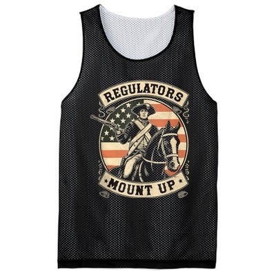 Regulators 4th Of July Independence Day Regulators Mount Up Mesh Reversible Basketball Jersey Tank