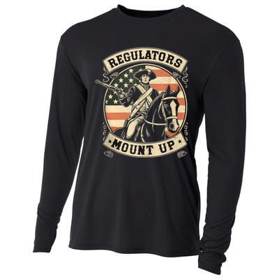 Regulators 4th Of July Independence Day Regulators Mount Up Cooling Performance Long Sleeve Crew