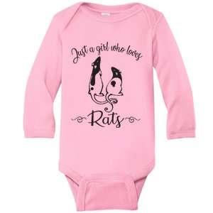 Rat 4953 Baby Long Sleeve Bodysuit