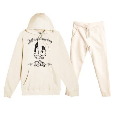 Rat 4953 Premium Hooded Sweatsuit Set