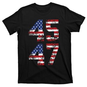 Retro 4547 Trump 2024 Trump Supporter President Election T-Shirt