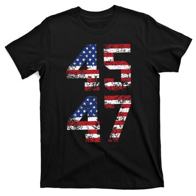 Retro 4547 Trump 2024 Trump Supporter President Election T-Shirt