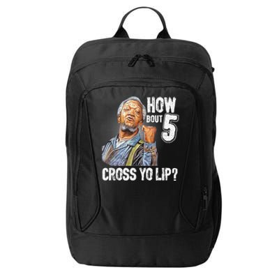 Retro 5 Cross Sanford And Son Funny For Men And Women City Backpack