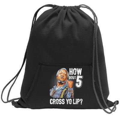 Retro 5 Cross Sanford And Son Funny For Men And Women Sweatshirt Cinch Pack Bag