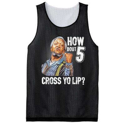 Retro 5 Cross Sanford And Son Funny For Men And Women Mesh Reversible Basketball Jersey Tank