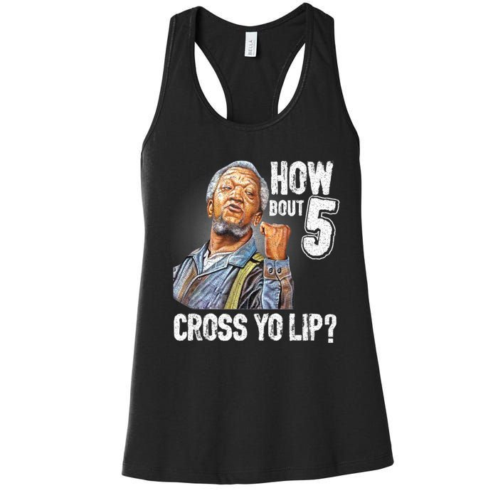 Retro 5 Cross Sanford And Son Funny For Men And Women Women's Racerback Tank