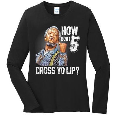 Retro 5 Cross Sanford And Son Funny For Men And Women Ladies Long Sleeve Shirt