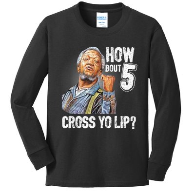 Retro 5 Cross Sanford And Son Funny For Men And Women Kids Long Sleeve Shirt