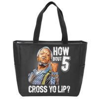 Retro 5 Cross Sanford And Son Funny For Men And Women Zip Tote Bag