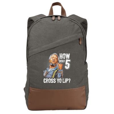 Retro 5 Cross Sanford And Son Funny For Men And Women Cotton Canvas Backpack