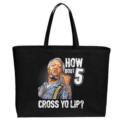 Retro 5 Cross Sanford And Son Funny For Men And Women Cotton Canvas Jumbo Tote