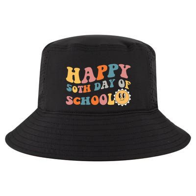 Retro 50 days of school 50th day of school Groovy Cool Comfort Performance Bucket Hat