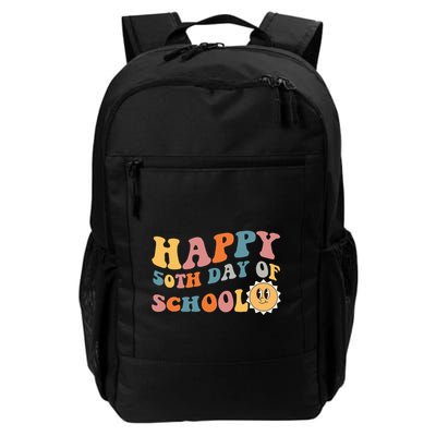 Retro 50 days of school 50th day of school Groovy Backpack