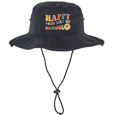 Retro 50 days of school 50th day of school Groovy Bucket Hat