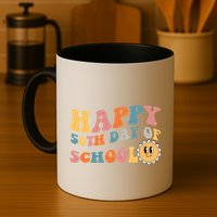 Retro 50 days of school 50th day of school Groovy Mug