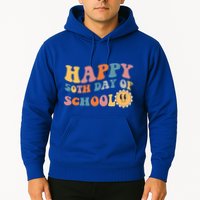 Retro 50 days of school 50th day of school Groovy Hoodie