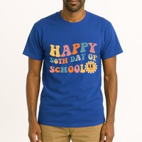 Retro 50 days of school 50th day of school Groovy Tall T-Shirt
