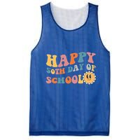 Retro 50 days of school 50th day of school Groovy Mesh Reversible Basketball Jersey Tank