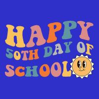 Retro 50 days of school 50th day of school Groovy Mesh Reversible Basketball Jersey Tank