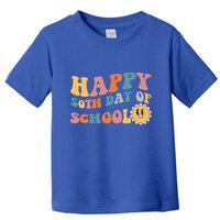 Retro 50 days of school 50th day of school Groovy Toddler T-Shirt