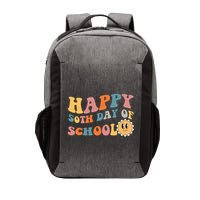Retro 50 days of school 50th day of school Groovy Vector Backpack