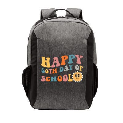 Retro 50 days of school 50th day of school Groovy Vector Backpack