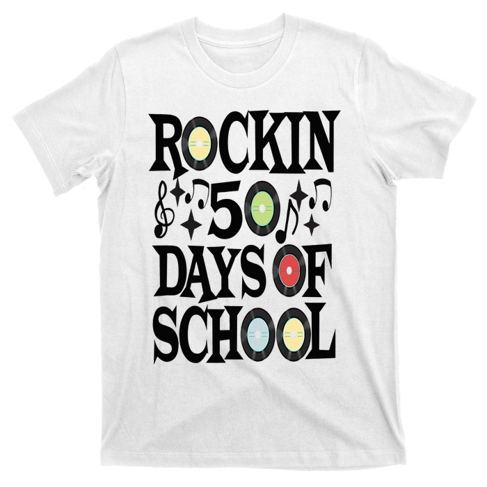 Rockin 50 Days of School 50th Day of School T-Shirt