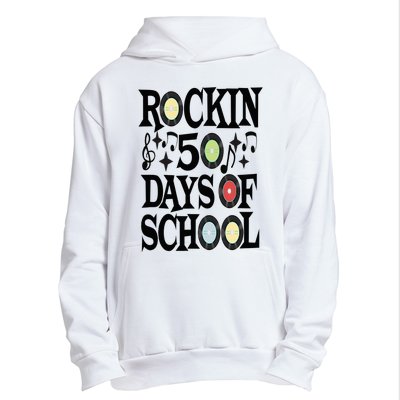 Rockin 50 Days of School 50th Day of School Urban Pullover Hoodie