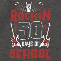 Rockin 50 Days Smarter Vector Backpack