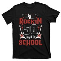 Rockin 50 Days Of School 50th Day Of School 50 Days Smarter T-Shirt