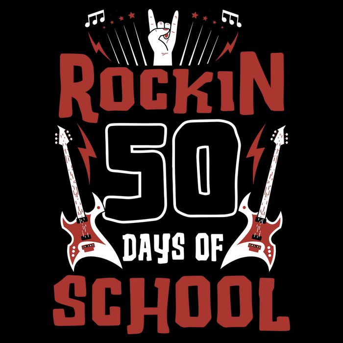 Rockin 50 Days Of School 50th Day Of School 50 Days Smarter Impact Tech Backpack