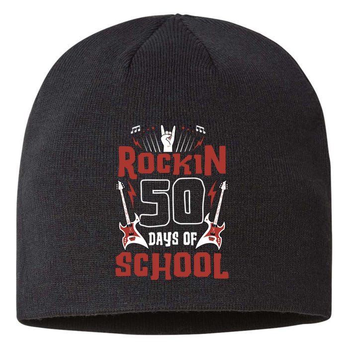 Rockin 50 Days Of School 50th Day Of School 50 Days Smarter Sustainable Beanie