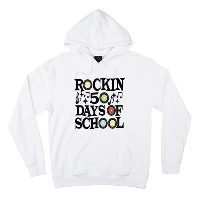 Rockin' 50th Day Celebration School Milestone Hoodie