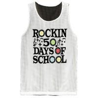 Rockin' 50th Day Celebration School Milestone Mesh Reversible Basketball Jersey Tank