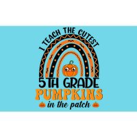 Rainbow 5Th Grade Teacher I Teach The Cutest Pumpkins Great Gift Bumper Sticker