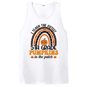 Rainbow 5Th Grade Teacher I Teach The Cutest Pumpkins Great Gift PosiCharge Competitor Tank