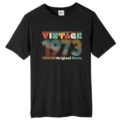 Retro 60s 70s Style Vintage 1973 Original Parts 50th Birthday Tall Fusion ChromaSoft Performance T-Shirt