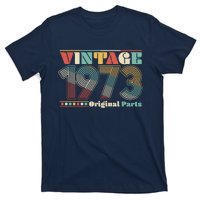 Retro 60s 70s Style Vintage 1973 Original Parts 50th Birthday T-Shirt