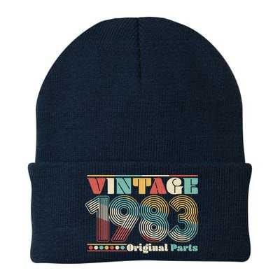 Retro 60s 70s Style Vintage 1983 Original Parts 40th Birthday Beanie