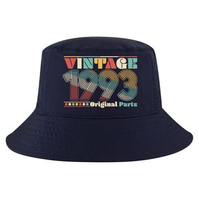 Retro 60s 70s Style Vintage 1993 Original Parts 30th Birthday Cool Comfort Performance Bucket Hat