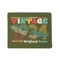 Retro 60s 70s Style Vintage 1934 Original Parts 90th Birthday Mousepad