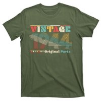 Retro 60s 70s Style Vintage 1944 Original Parts 80th Birthday T-Shirt