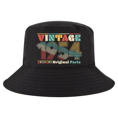 Retro 60s 70s Style Vintage 1954 Original Parts 70th Birthday Cool Comfort Performance Bucket Hat