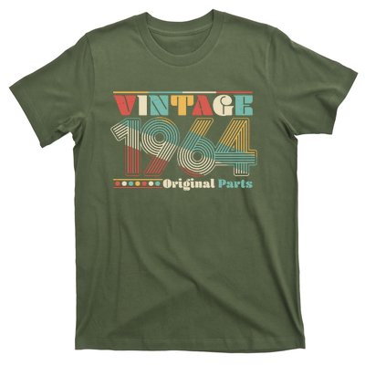 Retro 60s 70s Style Vintage 1964 Original Parts 60th Birthday T-Shirt