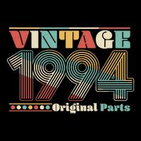 Retro 60s 70s Style Vintage 1994 Original Parts 30th Birthday 16 in Basic Backpack