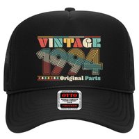 Retro 60s 70s Style Vintage 1994 Original Parts 30th Birthday Trucker Hat