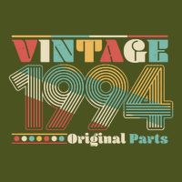 Retro 60s 70s Style Vintage 1994 Original Parts 30th Birthday Premium T-Shirt