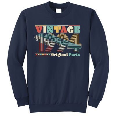 Retro 60s 70s Style Vintage 1994 Original Parts 30th Birthday Sweatshirt